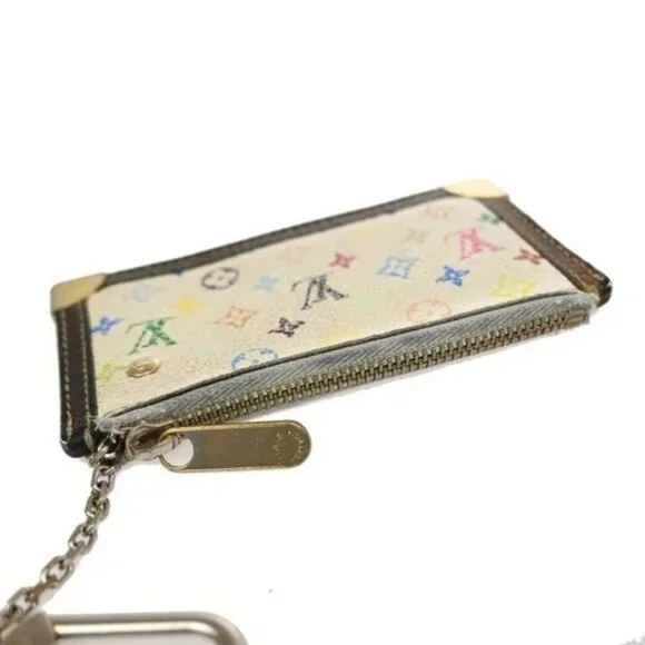LOUIS VUITTON LV 3 Set Wallet Coin Card Case Monogram Multi Brown White 60YH846 - Picture 5 of 15